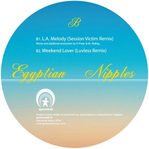 Egyptian Nipples - Back But Half Remixes [Apersonal Music]