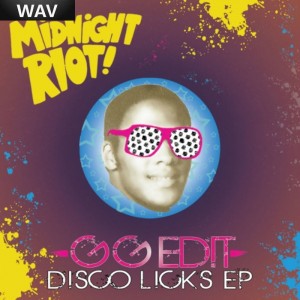 GG Edit - Disco Licks EP [Midnight Riot]