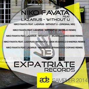 Niko Favata feat. Lazarus - Without U [Expatriate Records]