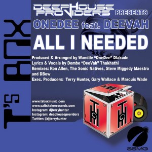 Onedee feat. Deevah - All I Needed [Presented by Deep House Providers] [T's Box]