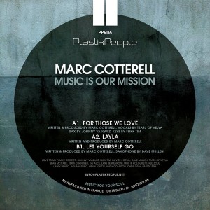 Marc Cotterell - Music Is Our Mission [Plastik People Recordings]