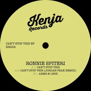 Ronnie Spiteri - Can't Stop This EP [Kenja Records]