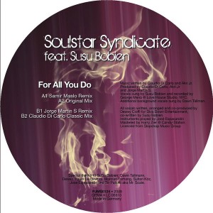 Soulstar Syndicate feat. SuSu Bobien - For All You Do [Peppermint Jam]