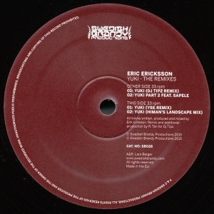 Eric Ericksson - Yuki - The Remixes [Swedish Brandy Productions]