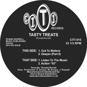 Tasty Treats (Ronald Burrell) - Got To Believe [Citi Records]