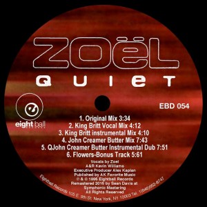 Zoel - Quiet [Eightball Records Digital]