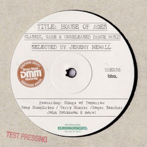 Jeremy Newall - House of Ages selected by Jeremy Newall [BBE]