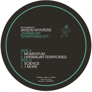 Jayson Wynters - Unfamiliar Territories EP [Phoenix G]