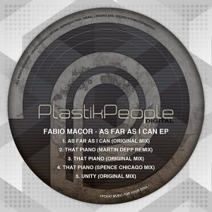 Fabio Macor - As Far As I Can EP [Plastik People Digital]