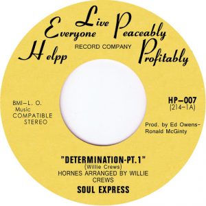 Soul Express - Determination [Tramp Records]